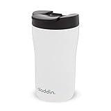 Aladdin Latte Leak-Lock Stainless Steel Mug 0.25L Weiß – Auslaufsicher -...