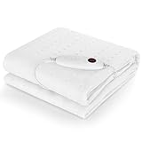 TLGREEN Wärmeunterbett 100W mit 8 Hour Abschaltautomatik, 193 x 91 cm, 6...