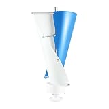 KANBCNG Windkraftanlage 100W Vertikale Windgenerator mit Steuergerät...