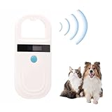 Haustier ID Lesegerät, Wiederaufladbare Haustier Microchip Scanner Mit...