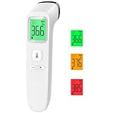 Fieberthermometer Kontaktlos Stirnthermometer, Digitales Infrarot Thermometer...