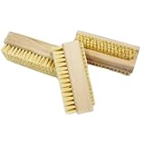 Nagelbürste 3x Stk.,aus Holz und Natur-Borsten, Reinigung von Händen und...