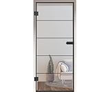 HORI Loft Glastür aus ESG-Sicherheitsglas: Modernes Rechteckiges Design...