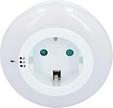 UNITEC LED-Nachtlicht mit Steckdose | Orientierungslicht | 3 Farbtöne |...