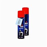 SomosTrade | 2 x 300 ml Feuerzeuggas für Feuerzeuge | mit 5 Adaptern |...