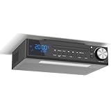 MONODEAL Bluetooth CD Player mit Radio, Küchenradio Unterbau mit 30 Presets,...