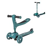 Evo EVO 3-IN-1 Cruiser Scooter | Einstellbare Griffhöhe | 3-stufiges...