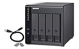 QNAP TR-004 4 Bay Desktop NAS Expansion - Optional Use as a Direct-Attached...