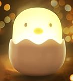 LED Nachtlicht kinder, Stilllicht Dimmbar Nachtlampe, Aufladbar LED Touch Licht,...