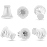 6 Stück Ersatz HEPA Filter, Waschbare HEPA-Filter, Ersatzfilter für kabellosen...