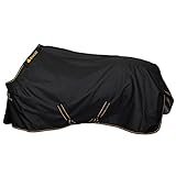 Bucas Irish Turnout 150g Größe 155, Black/Gold