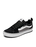 Vans Filmore Herren Sneaker, Suede Canvas Black Pewter, 44 EU