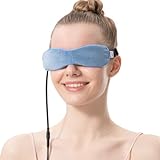 AROMA SEASON® | Elektrisch beheizbare Maske für die Augen | Wärmende...