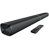 GarageRock Soundbar für TV Geräte, Teilbare 2-in-1 TV Soundbr mit...