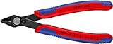 KNIPEX Electronic Super Knips, Elektronik-Seitenschneider für weiche Drähte...