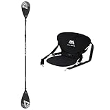 CampSup Aqua Marina Set 2-in-1 Paddel iSUP & Kajak Dual-Tech Aluminium + Kajak...