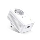 TP-Link TL-PA7017P AV1000 Gigabit Powerline Adapter mit Steckdose (1x Gigabit...