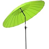 Angel Living Ø 250cm Sonnenschirm, Rund Shanghai Marktschirm,Terrassenschirm...