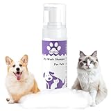 Aomig Wasserloses Trockenshampoo für Hunde Katzen Kleintiere Schnelle Sanfte...