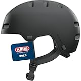 ABUS Fahrradhelm XOXO - Cityhelm im Skater-Look - Helm für Skateboard, Fahrrad,...