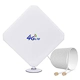 4G LTE Antenne, SMA Antenne 35dBi Dual Mimo Omnidirektionale Netzwerk WLAN...