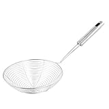 NOPEILVI Edelstahl Spinne Skimmer, Küchensieb, Klassisch, Silbers,...