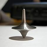 Silberner präziser Kreisel, tragbarer Präzisions-Metallkreisel, Premium,...