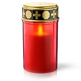 CSL-Computer LED Grablicht - wassergeschützt - Grabkerze Batteriebetrieb -...