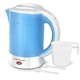 Aigostar Walking Drip - Kleiner Wasserkocher 0,6 Liter Mini Kettle, BPA-Frei,...