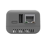 WAITLOVER Kabelloser Mini-Druckserver-Adapter für USB-Drucker,...