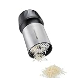 GEFU Parmesanreibe mit 2 Diamond Laser Cut Reibscheiben - Fein- und Flockenhobel...