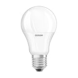 OSRAM LED Lampe mit E27 Sockel, Tageslicht (6500K), klassiche Birnenform, 8.5W,...