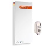 Könighaus Infrarotheizung - 1000 Watt - Eco Modell - Energiesparende Infrarot...