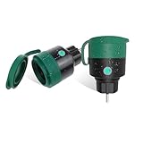 UCOMEN Wlan Steckdose Outdoor, TÜV-zertifiziert, Wlan aussensteckdose, Smart...