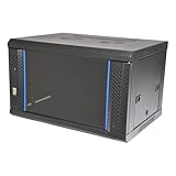 Koscom Connect Netzwerkschrank Eleganz 6 HE I Serverschrank 19 Zoll I...