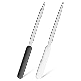 ZEYIYER 2 Stück Brieföffner Edelstahl, Brieföffner Edel Letter Opener aus...