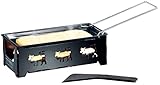 Rosenstein & Söhne Mini Raclette: Faltbares Teelicht-Raclette für 1 Person,...