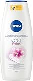 NIVEA Care & Relax Pflegendes Schaumbad, pflegender Badezusatz mit entspannendem...