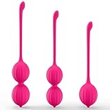 FIDECH Liebeskugeln Beckenbodentrainer für Frau, Medizinische Silikon Kegel...