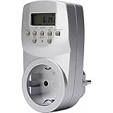 Kopp Zeitschaltuhr elektronisch Silber, 1 Stück, 195420075