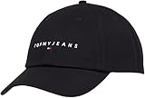 Tommy Jeans Damen Cap Basecap, Schwarz (Black), Einheitsgröße