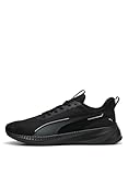 PUMA Unisex Flyer LITE 3 Straßen-Laufschuh, Black Black Silver, 42.5 EU