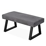 B&D home Sitzbank Dolce | gepolsterte Esszimmerbank 100 cm Polsterbank für...