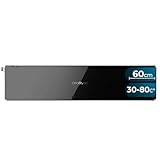 Cecotec Einbau-Wärmeschublade 60 cm Bolero Hexa WD Glass Black 470W...