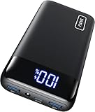INIU Power Bank, 20000mAh 22.5W Klein Schnellladefunktion Powerbank 1 USB-C, 2...