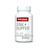 Body Attack Zink + Kupfer 60 Kapseln / 60 Portionen, hochdosierte...
