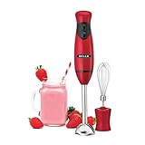 BELLA Stabmixer mit Schneebesenaufsatz, schnelles Mixen von Saucen, Pürieren...