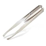 VINTORKY Augenbrauenpinzette Mit -licht Tragbares Haarentfernungswerkzeug Für...