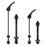 JSMTKJ 1 Paar Fahrrad Hohlwelle Schnellspanner Fahrrad Achse Set Fahrradspieße...