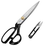 Handi Stitch Schneider Schere mit Fadenschneider - Schneiderschere Stoffschere -...